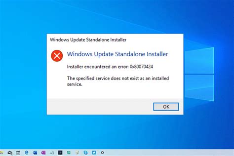 How To Fix Windows 10 Update Error 0x80070424 For 2022