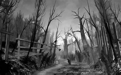 Scary Dark Forest Creepy Horror Wallpapers Evil