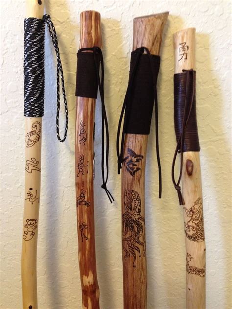 How To Make Your Own Walking Stick Bing Images Bastones De Madera