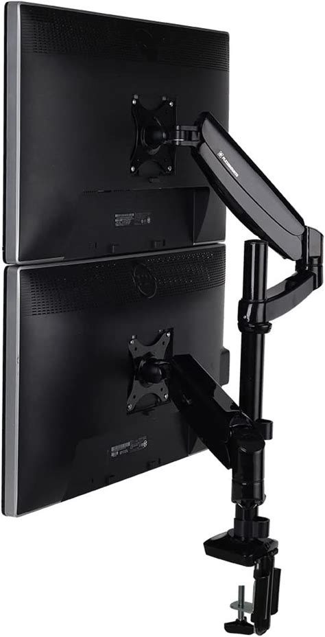 Fleximounts Stacking Monitor Vertical Dual Monitor Mount Lcd Armfull