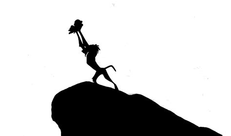 Lion King Silhouette At Getdrawings Free Download