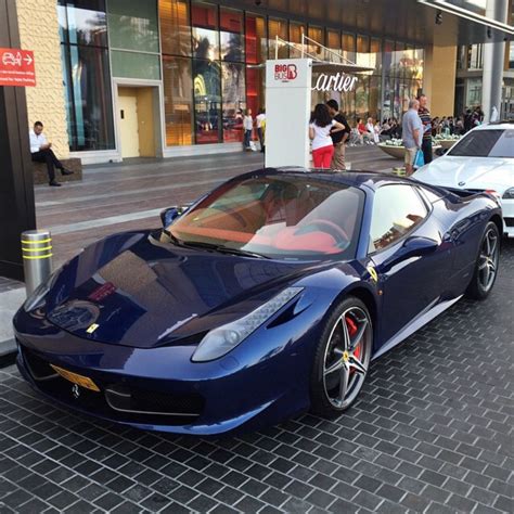 What you probably don't see often or ever, is an enzo wrapped in blu tour de france. Ferrari 458 Spider painted in Blu Tour De France Photo taken by: @Instacar_uae on Instagram ...