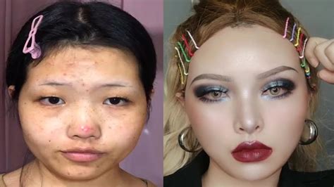 best viral asian makeup transformations 2019 😱 asian makeup tutorials compilation part 24