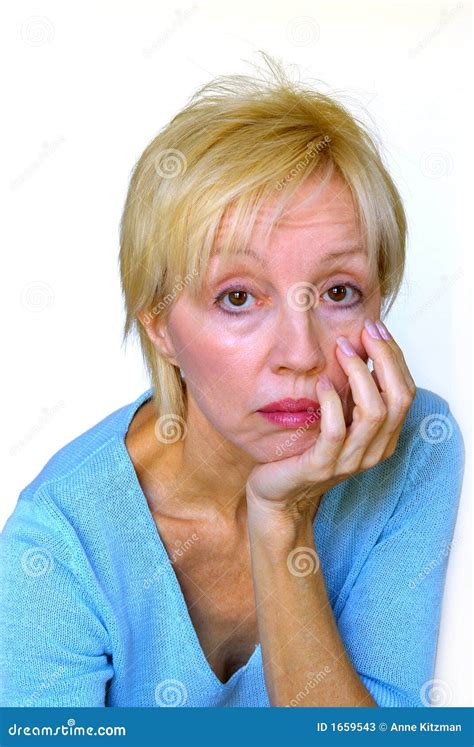 Bored Woman Stock Image Image Of Caucasian Grandmother 1659543