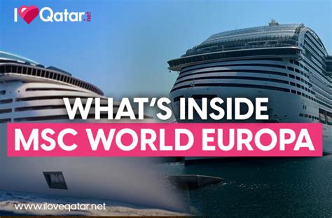 Heres A Look At Whats Inside The Msc World Europa