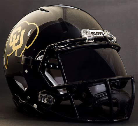 Custom Colorado Buffaloes Ncaa Riddell Speed Authentic Football