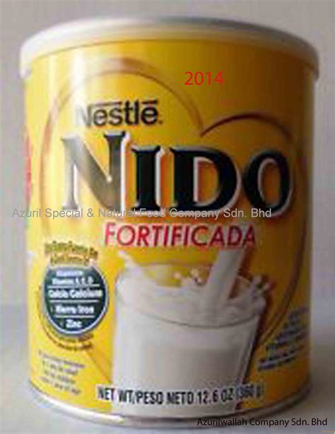 Nestle Nido Instant Dry Whole Milk Powder Fortificada Pound Cans My
