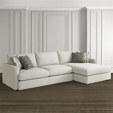 Allure Right Chaise Sectional 2611 Rcsect By Bassett At China Towne