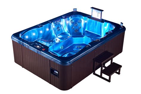 China Outdoor Balboa Control System Outdoor Spa Jacuzzi For 7 Person
