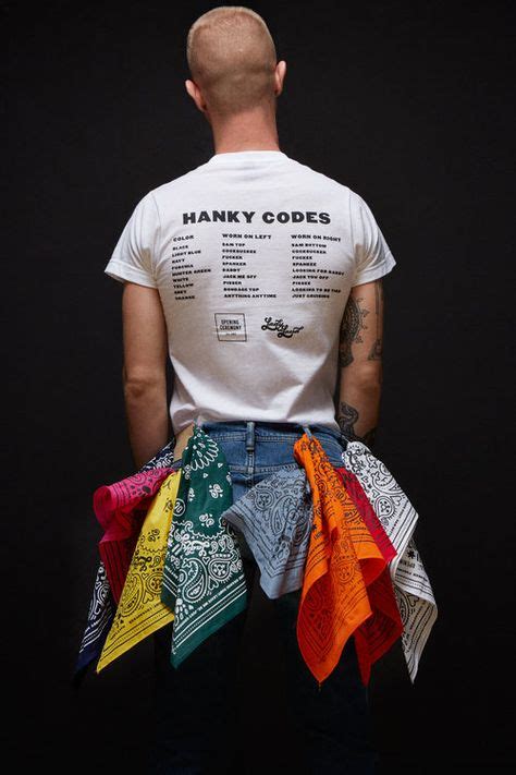 20 Hanky Code Ideas Hanky Coding Handkerchief Code