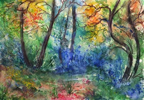 Beautiful Watercolor Landscape Paintings By Anna Armona Fine Art And You