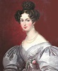 Dona Amelia de Leuchtenberg, Imperatriz do Brasil wearing pleated criss ...