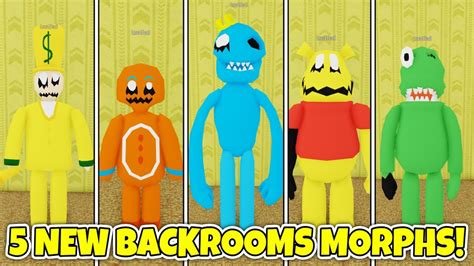 0917 Update How To Get All 5 New Backroom Morphs In Backrooms Morphs