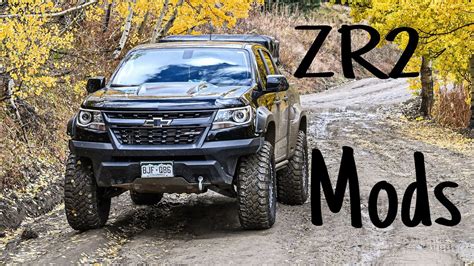 Chevy Colorado Zr2 Modifications Youtube