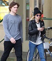 EMMA ROBERTS and Evan Peters Out and About in Beverly Hills – HawtCelebs