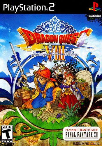 Dragon Quest Viii Journey Of The Cursed King Ps2 Iso Rpg Only