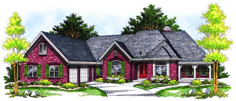 Beautiful Ranch Style Home Plan 89135ah Architectural