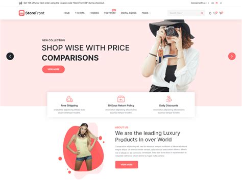 Digital Storefront Wordpress Theme