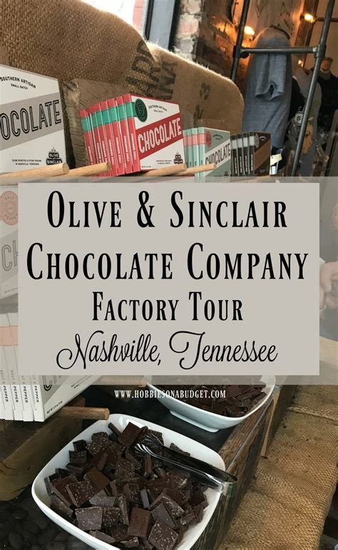 Olive And Sinclair Chocolate Tour Nashville Hobbies On A Budget