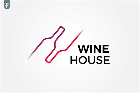 Wine House Logo Branding And Logo Templates Creative Market