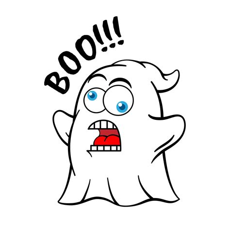 Premium Vector Funny Cartoon Ghost Character