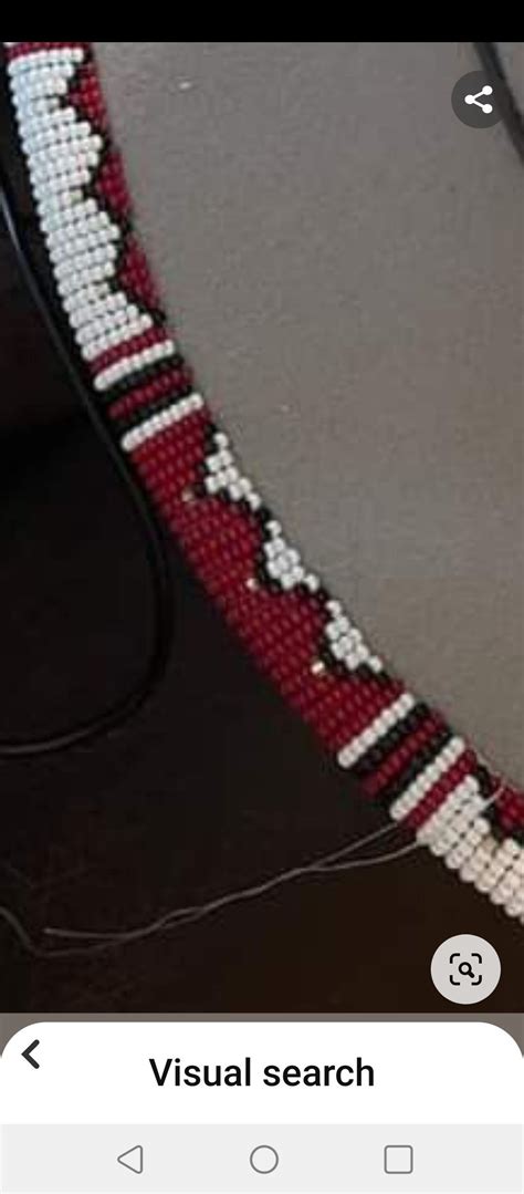 Native American Beadwork Patterns Heart Rings Beaded Hat Fedora Hats