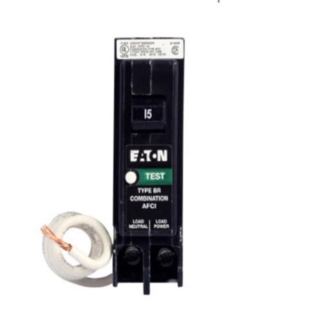 Eaton 15 Amps Combination Afci Single Pole Arc Fault Breaker Breakers