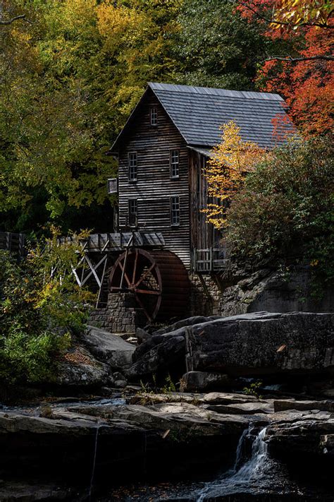 Glade Creek Grist Mill 2 Photograph By Jim Klingshirn Pixels