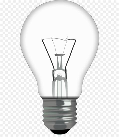Incandescent Light Bulb Led Lamp Clip Art Lightbulb Pictures Png