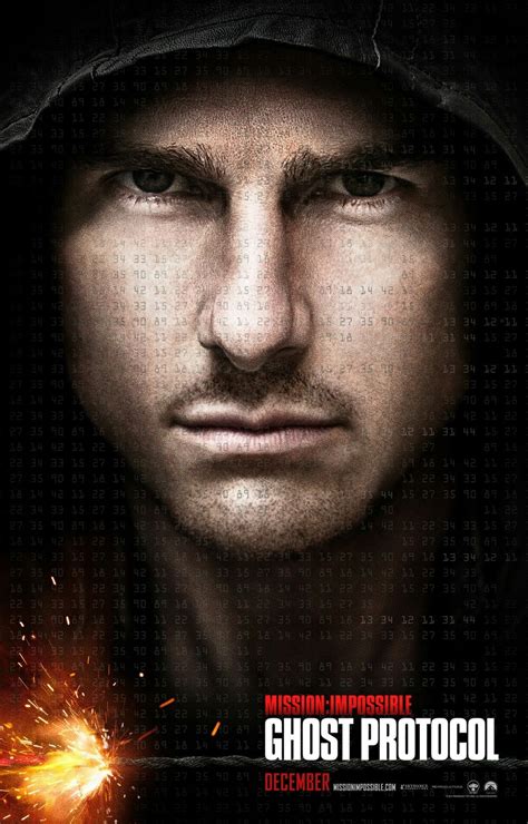 Mission Impossible Ghost Protocol Movie Poster Action And Adventure Movie