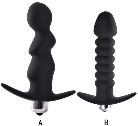 Vibrating Anal Plug Silicone Vibrators Dildo G Spot Butt Plugs Prostate