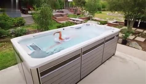 Acrylic Mini Swim Jet Swimming Pool Massage Whirlpool Outdoor Pool Hot
