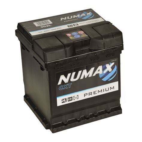002l Numax Car Battery 12v 38ah Numax Car Batteries