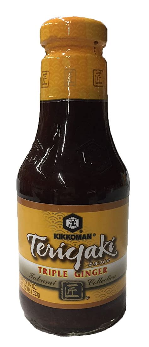 Kikkoman Takumi Collection Teriyaki Sauce Triple Ginger