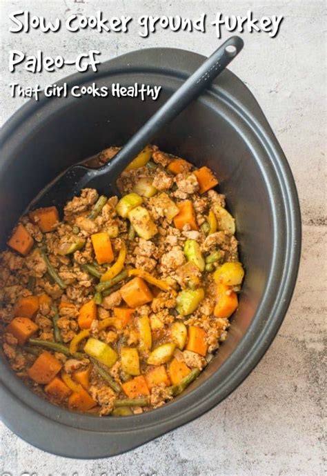 Delicious And Flavoursome Slow Cooker Ground Turkey Is Great For