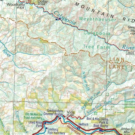 Benchmark Maps Wegenatlas Oregon Road And Recreation Atlas Zwerfkeinl