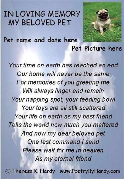 Have To Make When Its My Babys Time Dog Quotes Dog Poems Pet Grief