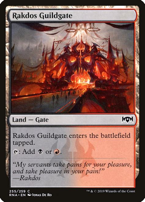 Rakdos pit dragon dissension nm red rare magic the gathering mtg card abugames. Rakdos Guildgate · Ravnica Allegiance (RNA) #255 · Scryfall Magic: The Gathering Search