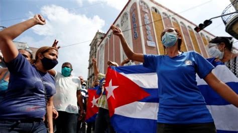 Protestas En Cuba Nuestro Pueblo Es Heroico Las Voces De Los