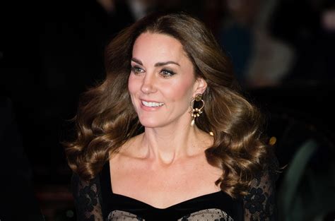 Kate Middleton Stuns In Sheer Lace Gown At Royal Variety Performance