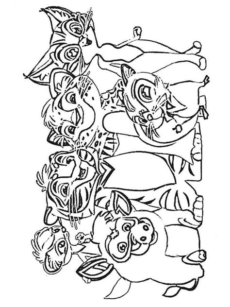 Leo Tig Coloring Pages