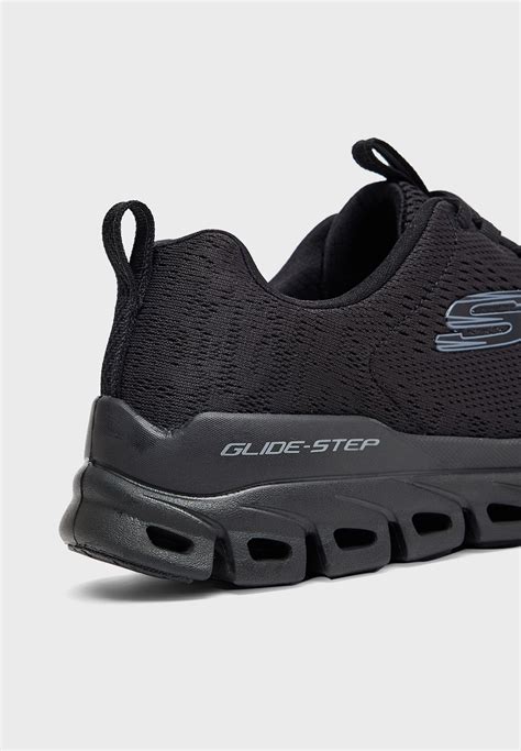 Buy Skechers Black Glide Step Fasten Up Training Shoes For Men In Mena