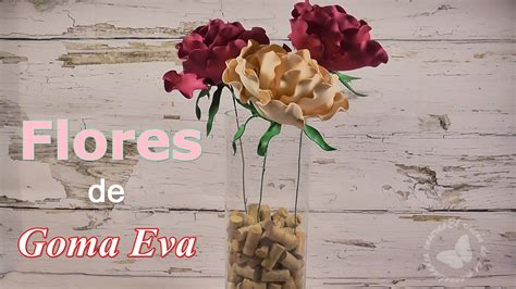 Diy Como Hacer Flores De Foamy O Goma Eva Faciles Kulturaupice