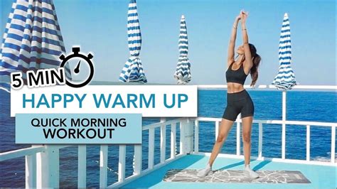 MIN HAPPY WARM UP QUICK MORNING WORKOUT Spor Öncesi Isınma Hareketleri Eylem Abaci YouTube