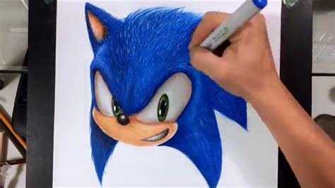 Drawing Realistic Sonic Youtube