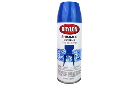 Krylon Shimmer Metallic Spray Paint 115oz Blue Ebay