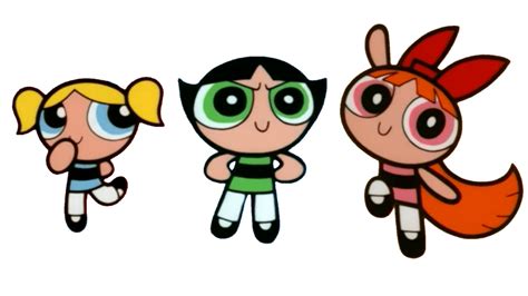 Powerpuff Girls Blossom And Bubbles And Buttercup