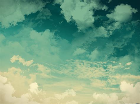 Grunge sky background, green clouds | PSDGraphics