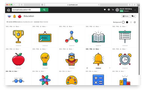 Iconfinder Un Buscador De Iconos Que Cuenta Con Su Propio Equipo De