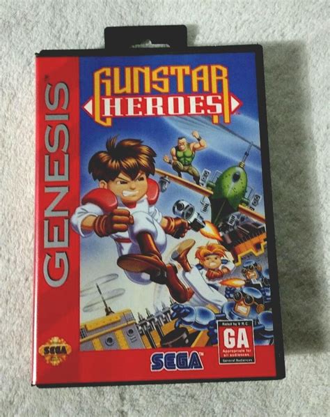 Gunstar Heroes Sega Genesis 1993 Sega Sega Genesis Genesis